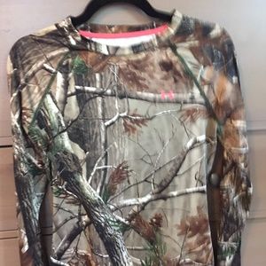Women's UA Coldgear Camo Long Sleeve